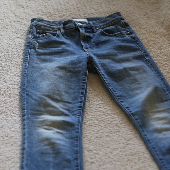 MOTHER Rascal Ankle Denim Pants - Size 25 - Picture 2 of 7